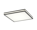 LED Deckenleuchte Mario Black 45 x 45 cm