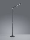 TRIO LED Stehleuchte Filigran Schwarz