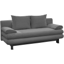 Sun Garden Schlafsofa Bern Cord Grau