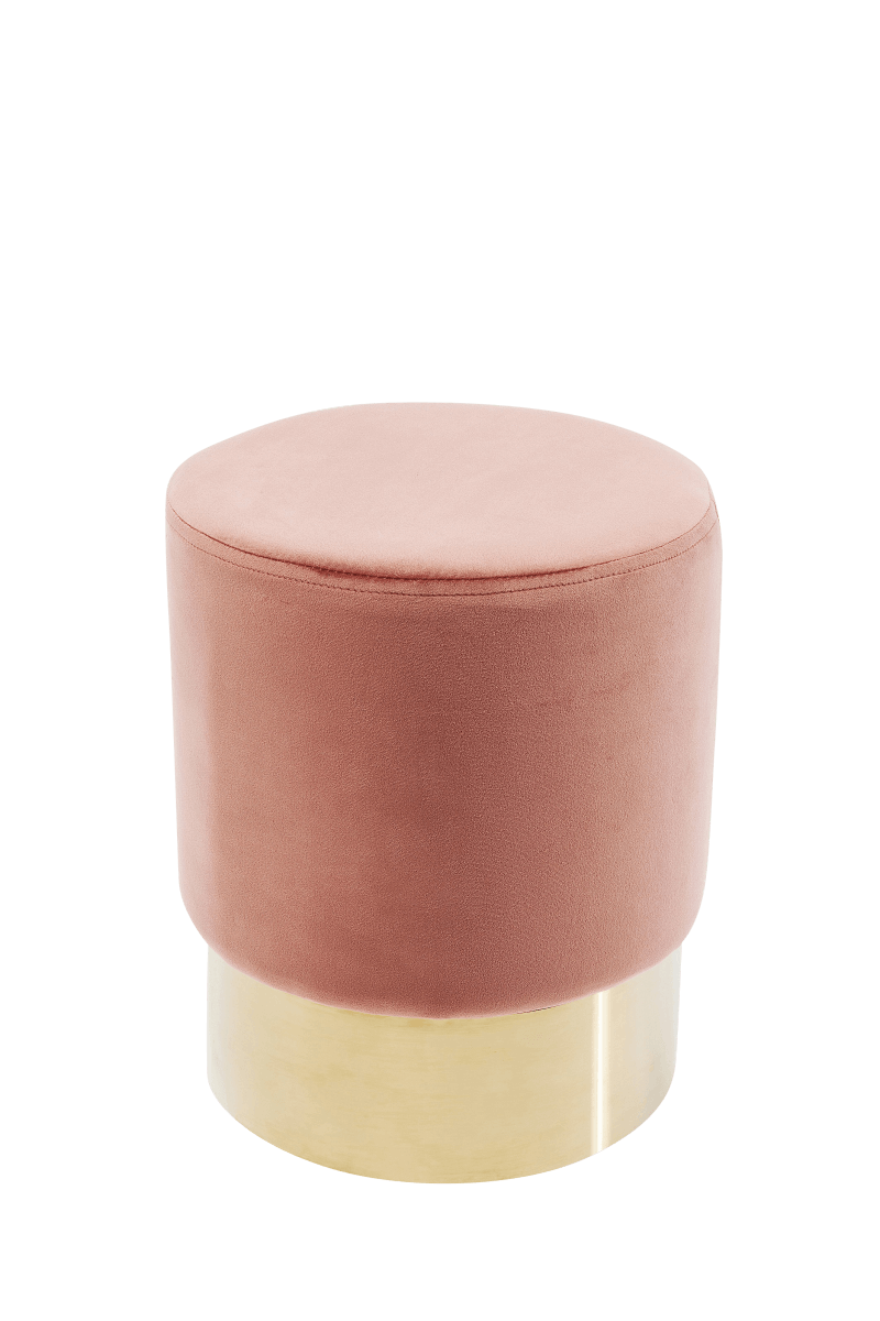 Hocker Cherry Rose Brass Ø35cm Hocker Cherry Rose Brass Ø35cm