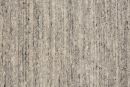 Handloom Teppich Pure aus Indien Uni Grau 140 x 200 cm