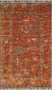 Teppich aus Afghanistan Smaragd 78 x 122 cm
