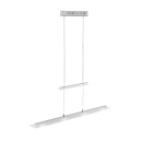 Fischer & Honsel LED Pendelleuchte Tenso TW 88 cm Nickel