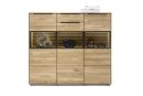 Musterring Set One Highboard Jackson Eiche