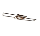 Reality Leuchten LED Deckenleuchte Twister Schwarz