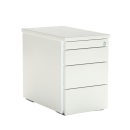 Rollcontainer K40 White Grey