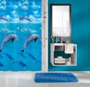 Kleine Wolke Duschvorhang Dolphin Multicolor 180x200cm