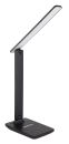 Moderne schwarze LED-Schreibtischlampe mit Touch-Bedienung, energiesparend, verstellbar für Büro und Homeoffice.