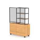 Cabinet Coffee Point Offa Natural Hickory