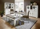 Highboard Jasmin mit Beleuchtung Pinie