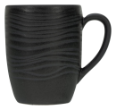 CreaTable Kaffeebecher Lava stone Black 30 cl