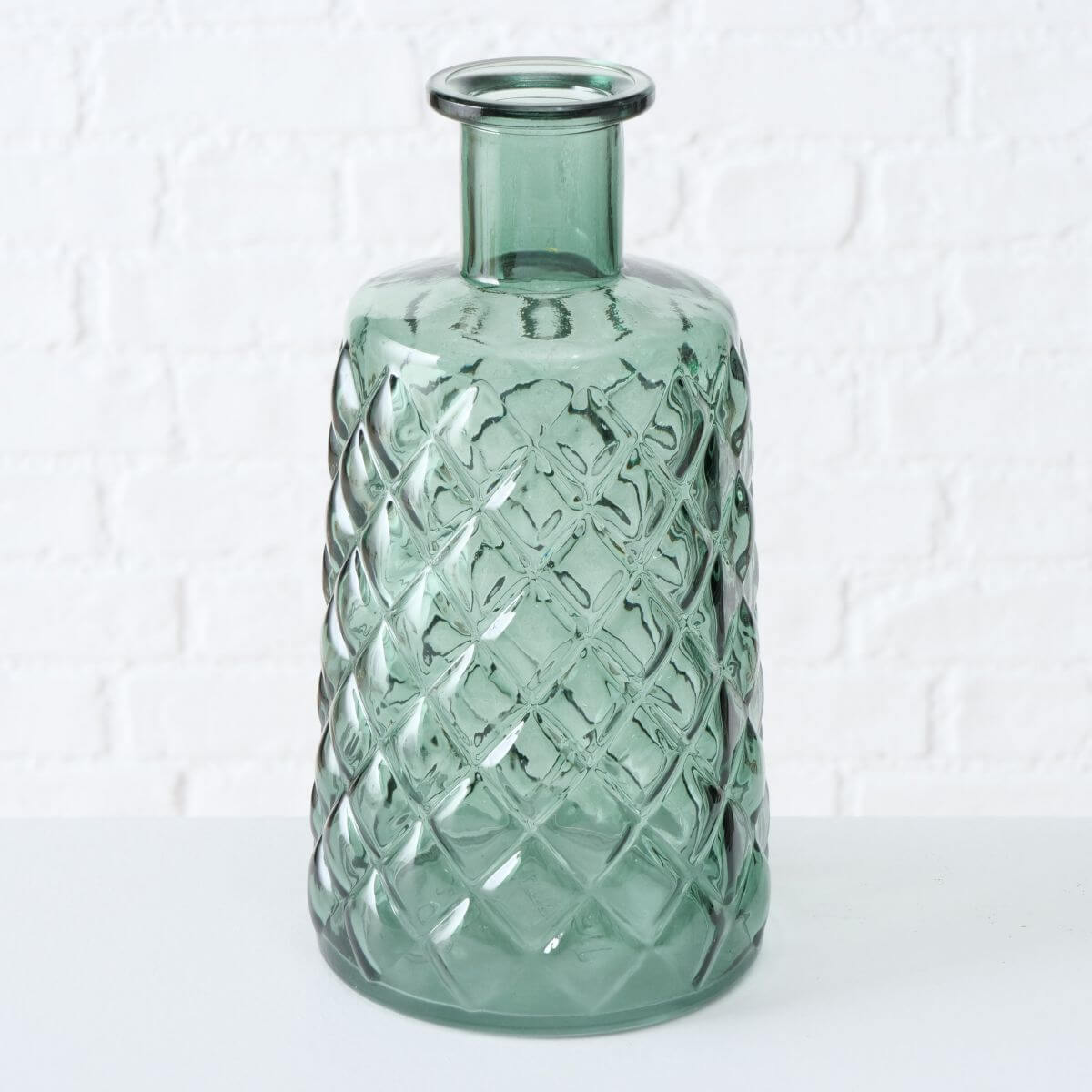 Vase Judith , 3 sort., H 24,00 cm, Glas lackiert, Einfarbig, Vase Judith , 3 sort., H 24,00 cm, Glas lackiert, Einfarbig,