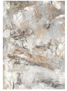 Webteppich Exellenza Grau-Terrakotta-Dunkelgrau 133 x 195 cm