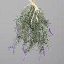 Lavendel Bund m. Kordel 38cm