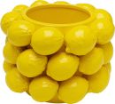 KARE Vase Lemon Juice Gelb