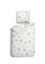 Satin Bettwäsche Alloro White 135 x 200 cm