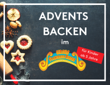 Weihnachtliches Adventsbacken für Kinder ab 5 Jahren mit Circus Francesco Rieger, Plätzchen und Ausstechformen.