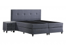 Boxspringbett Colombia Grau 180 x 200