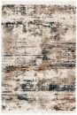 Webteppich Bedouin creme-blau-grau 080 x 150 cm