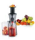 Slow Juicer grau-metallic-schwarz