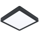 LED Deckenleuchte FUEVA 5 schwarz