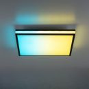 LED Deckenleuchte Mario Black 45 x 45 cm