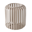 Boltze Home Windlicht Rund Beige