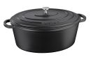 kela Gusseisen Bräter Calido Schwarz 9,5 L