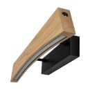 LED Wandlampe Kilian Eiche