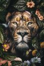Trendhopper Bild Majestic Lion 98 x 148 cm