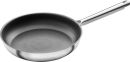 ZWILLING TrueFlow Bratpfannen-Set, 2-teilig (24 cm + 28cm), Antihaftbeschichtung, Induktionsgeeignet, Edelstahl, Silber/Schwarz