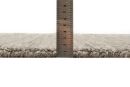 Handloom Teppich Pure aus Indien Uni Grau 140 x 200 cm