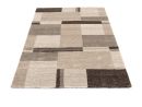 Webteppich Castle Diamant beige-braun 240 x 340 cm