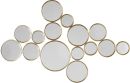 KARE Spiegel Bubbles Brass