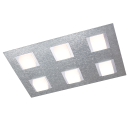 LED Deckenleuchte Basic alu 6flg. LED Deckenleuchte Basic alu 6flg.