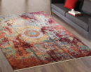 Webteppich Aryana Rot-Beige 200 x 290 cm