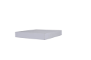 Wandboard "Simple", 3,8cm, foliert, weiß, Wandboard "Simple", 3,8cm, foliert, weiß,
