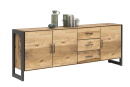 JW Sideboard, Alteiche furniert, Korpus Eiche furniert