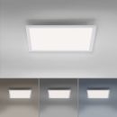 LED-Deckenleuchte rechteckig, dimmbar, verschiedene Lichtfarben, modernes Design, energiesparend, Innenbeleuchtung