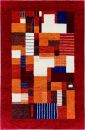 Teppich aus Indien Trivo rot 120 x 180 cm