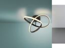 Reality Leuchten LED Deckenlampe MEO Schwarz
