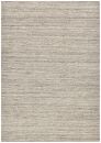 Handloom Teppich Pure aus Indien Uni Grau 190 x 290 cm