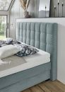 Oschmann Boxspringbett 21088 Blau 180 x 200 cm