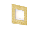 LED Wandlampe Basic Messing 1flg.