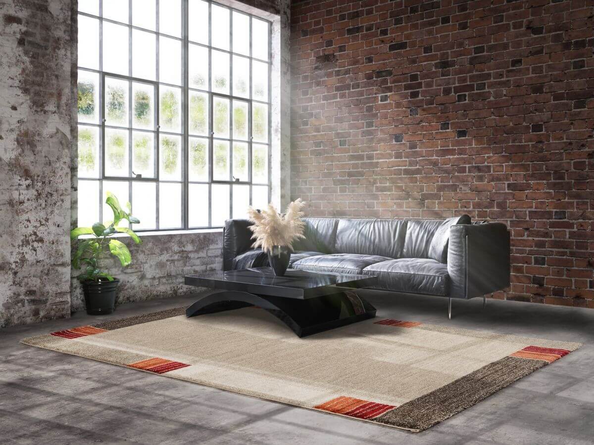 Designerteppich CASTLE STRIPE 240 x 240 Designerteppich CASTLE STRIPE 240 x 240