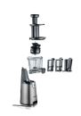 Slow Juicer grau-metallic-schwarz