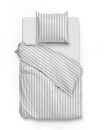 Zo!Home Garnitur Banda di Lino Dove Grey 155 x 220 cm