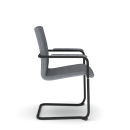 Besucherstuhl RUMBA-S Grau