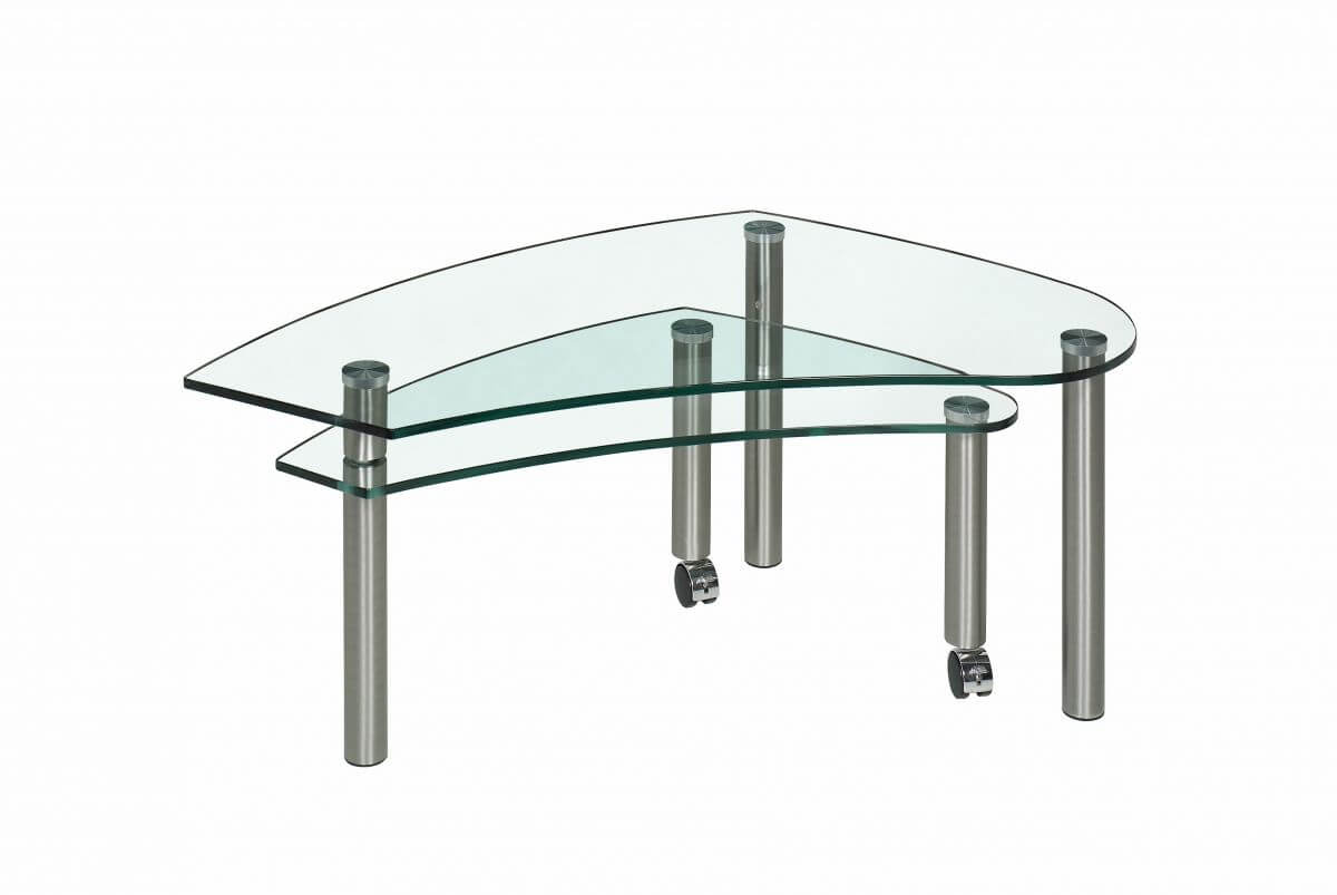 Couchtisch Glas klar B:65cm Couchtisch Glas klar B:65cm