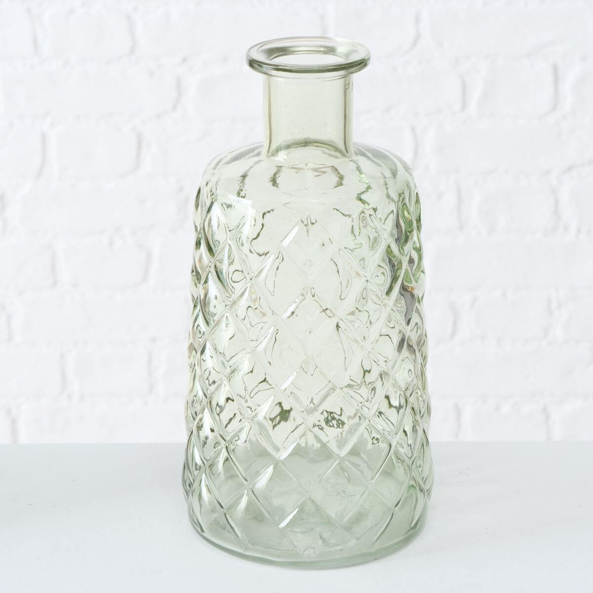 Vase Judith , 3 sort., H 24,00 cm, Glas lackiert, Einfarbig, Vase Judith , 3 sort., H 24,00 cm, Glas lackiert, Einfarbig,